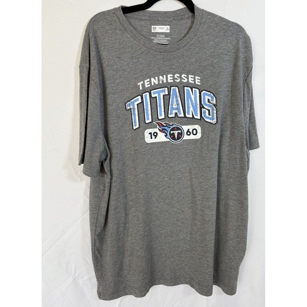NFL Team Apparel T‎ Shirt Size XL Tennessee Titans Short Sleeve Pullover